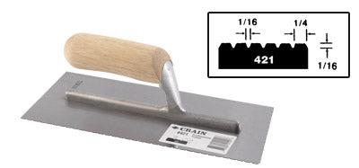 TROWEL 1/16 X 1/16 X 1/16 V