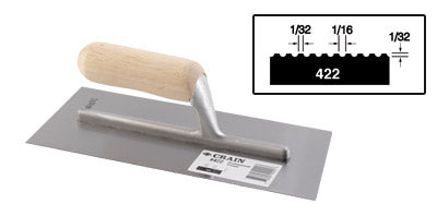 TROWEL 1/16 X 1/32 X 1/32 U